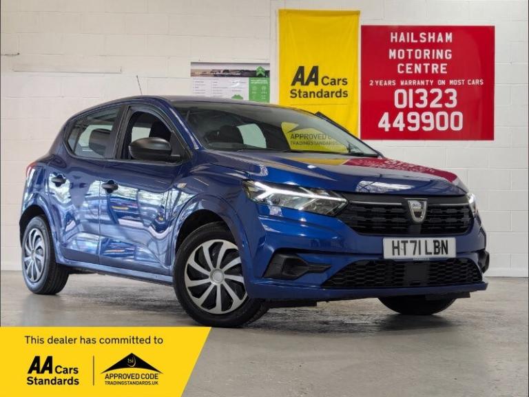 2022 Dacia Sandero 1.0 TCe Essential Hatchback 5dr Petrol Manual Euro 6 (s/s)
