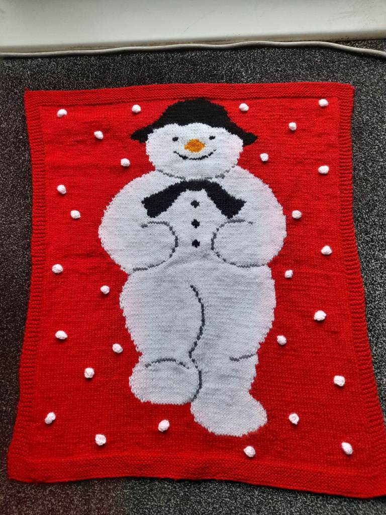 New snowman babies blankets