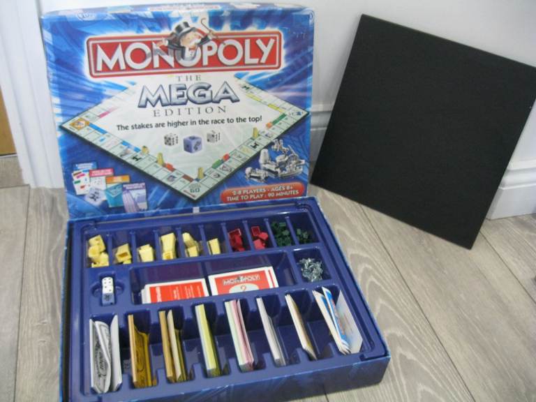 image for Monopoly The Mega Edition Board Game -Very Good Condition