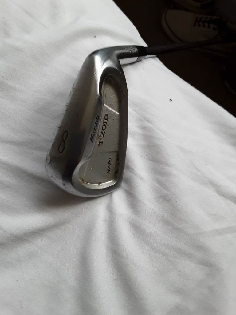 MIZUNO T-ZOID MX20 GRAIN FLOW FORGED 8 IRON on DYNAMIC LITE STEEL SHAFT