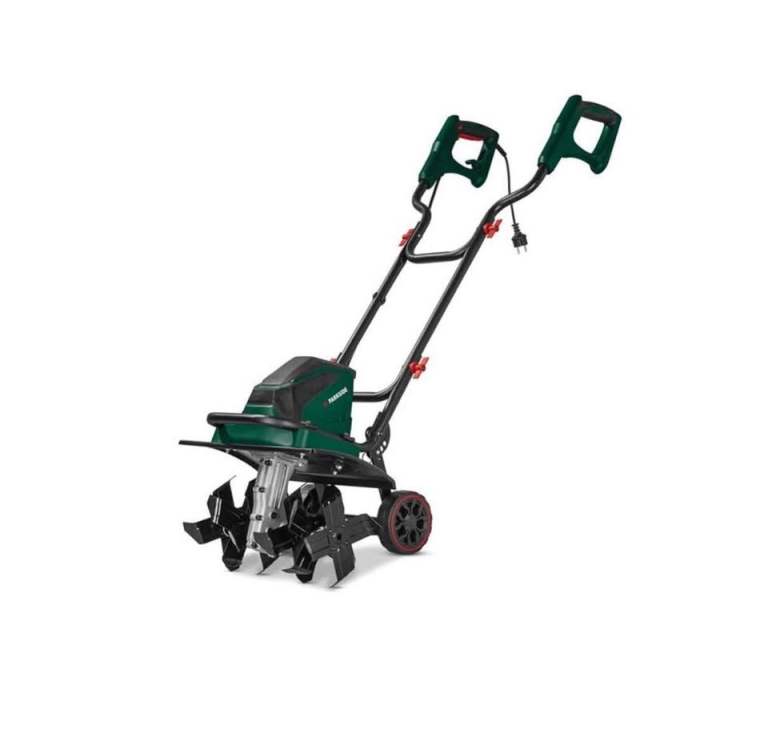 Brand New Parkside 1400W Electric Cultivator/Tiller with 6-Blades, 400rpm Turbocharged