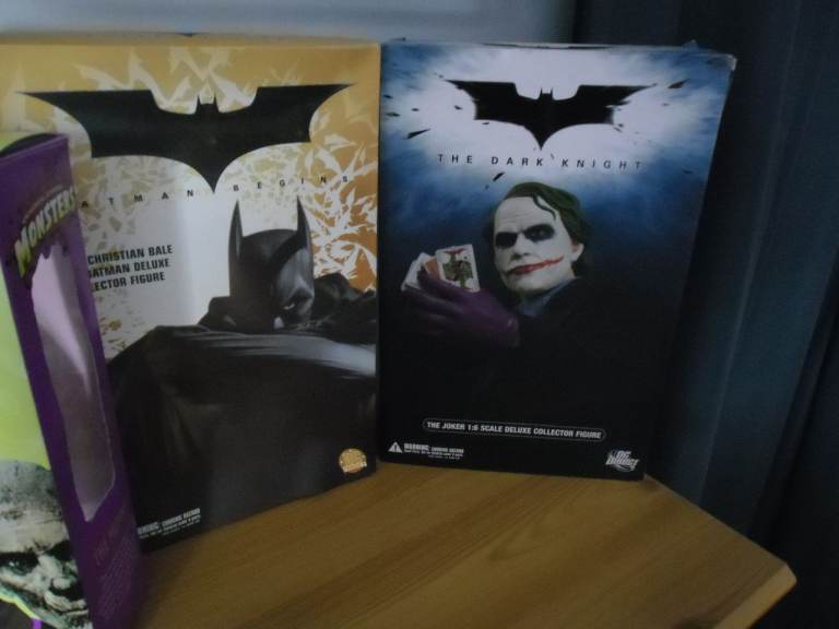  star wars, DC direct,Batman, Joker, Iron man, mighty max. 