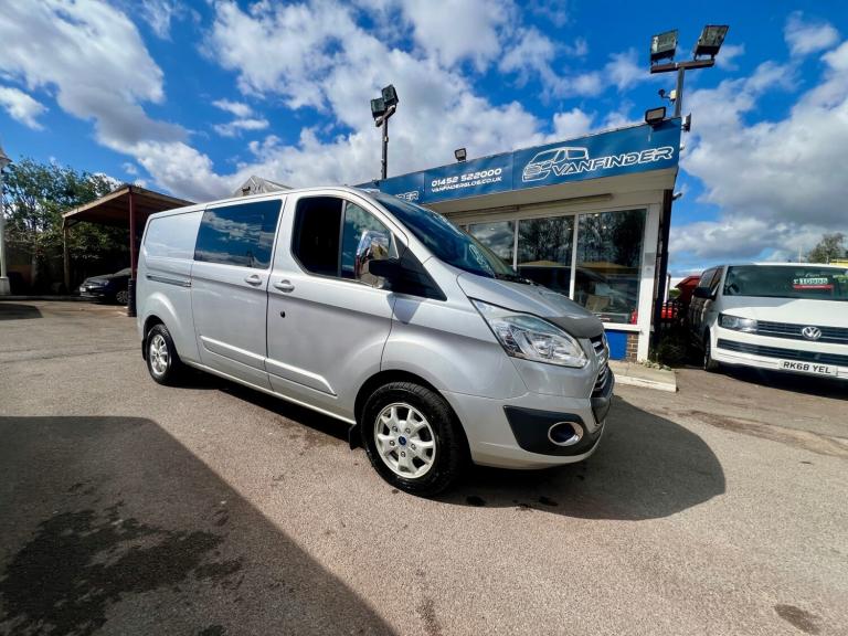 2015 Ford Transit Custom 2.2 TDCi 125ps Low Roof D/Cab Limited Van PANEL VAN Diesel Manual