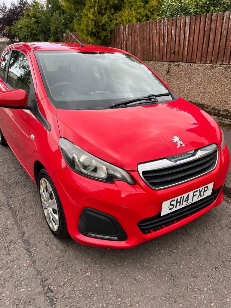 PEUGEOT 108 ACTIVE 1.0VTi. 2014. MOT MARCH 2027. ROAD TAX £20 PER YEAR.