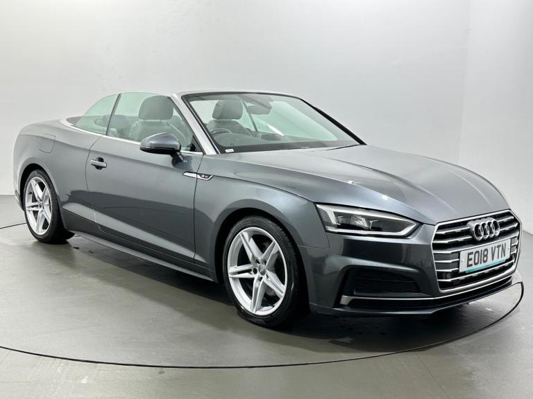 2018 Audi A5 Cabriolet 2.0 TFSI S line S Tronic Euro 6 (s/s) 2dr CONVERTIBLE Petrol Automatic