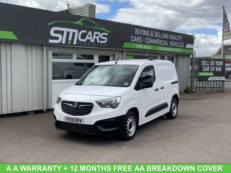 2019 Vauxhall Combo 1.6 Turbo D 2300 Edition Panel Van 4dr Diesel Manual L1 H1 Euro 6 (s/s) (10 P...