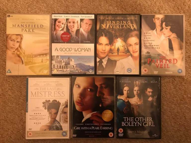 Period Drama DVD bundle of seven films