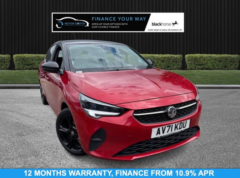 2021 71 VAUXHALL CORSA 1.2 GRIFFIN HATCHBACK 5DR PETROL MANUAL EURO 6 (75 PS)