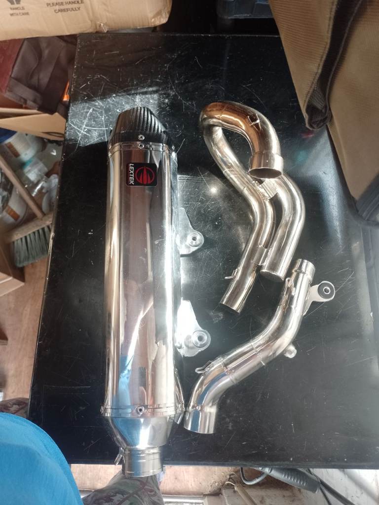 Like new lextek KTM exc-f 350/250/450 2013-18 exhaust system 