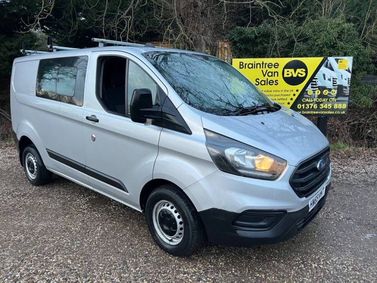 2019 Ford Transit Custom 2.0 300 EcoBlue Leader Crew Van Double Cab 5dr Diesel Manual L1 H1 Euro ...
