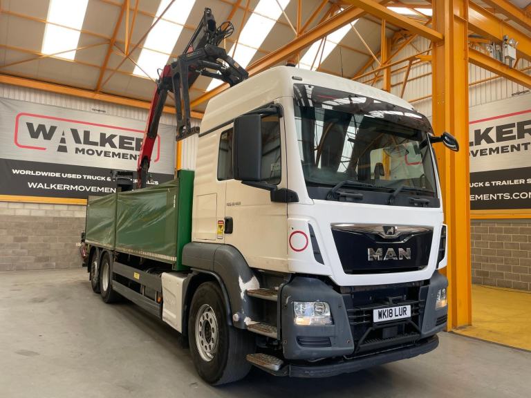 MAN TGS 26.460 *EURO 6* 6X2 26 TONNE DRAWBAR SPEC BRICK GRAB - 2018 - WK18 LUR