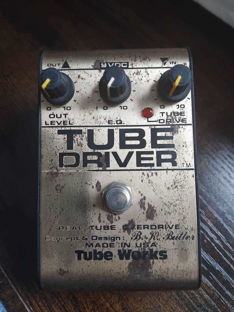 Tube Drive 3 knobs Gold Edition