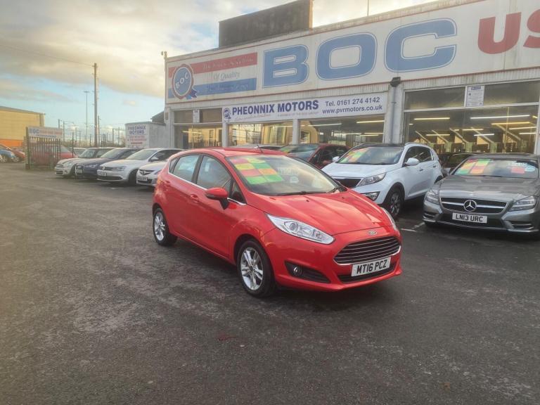 2016 Ford Fiesta 1.25 Zetec Euro 6 5dr HATCHBACK Petrol Manual
