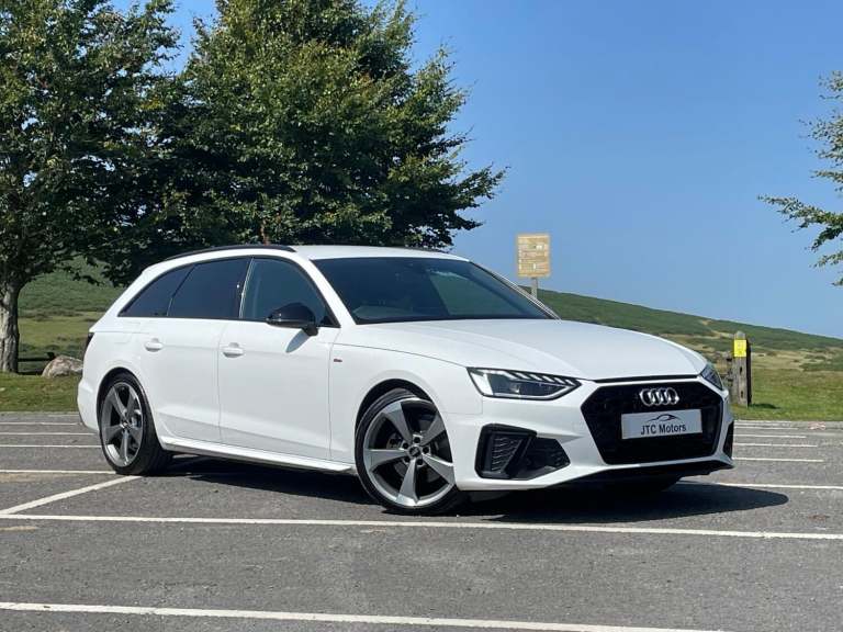 image for AUDI A4 AVANT 35 TDI Black Edition Estate Auto, white, diesel + great spec 2019