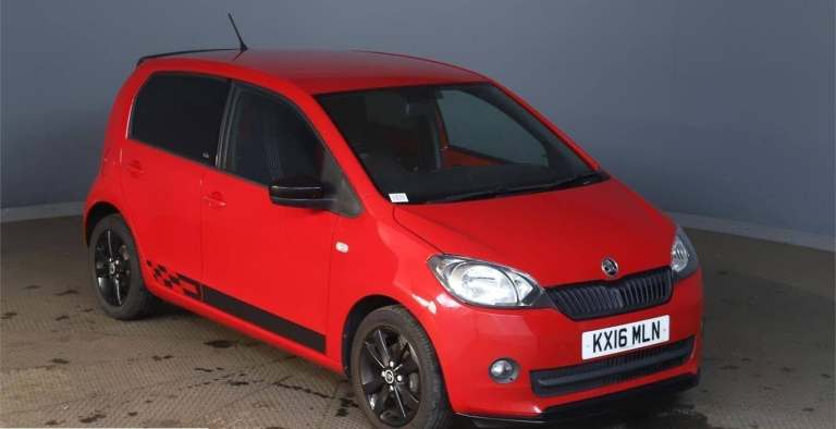 2016 Skoda Citigo 1.0 MPI Monte Carlo 5dr HATCHBACK PETROL Manual