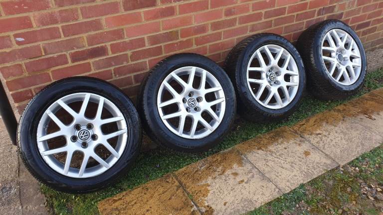 16" VW BBS MONTREAL ALLOY WHEELS 5X100 PCD GOLF POLO GTI IBIZA SKODA A1 FABIA