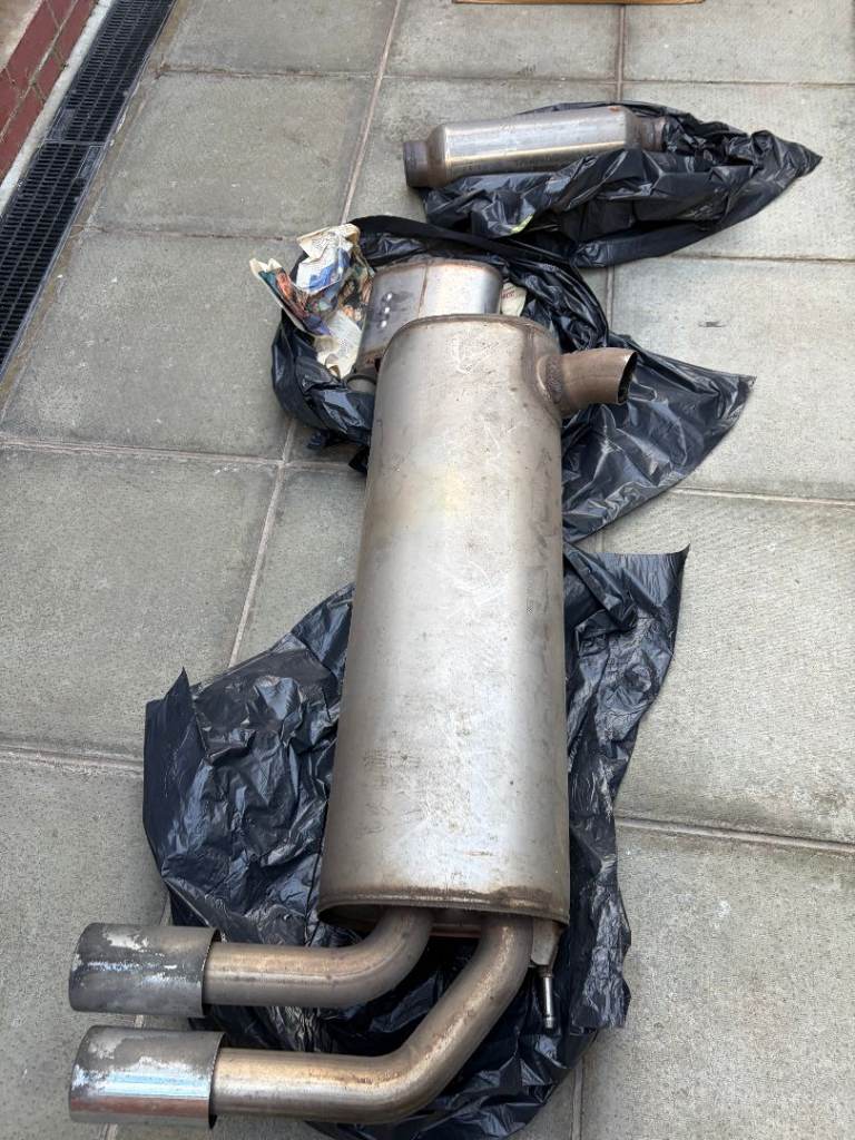 BMW 4 series 2017 Exhaust petrol 2 litre genuine BMW part OEM