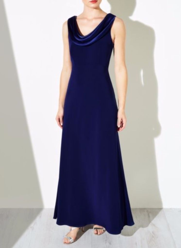STUNNING BNWT Myla Full Length Evening Dress Prom Gown (Wedding Bridesmaid - RRP £180)