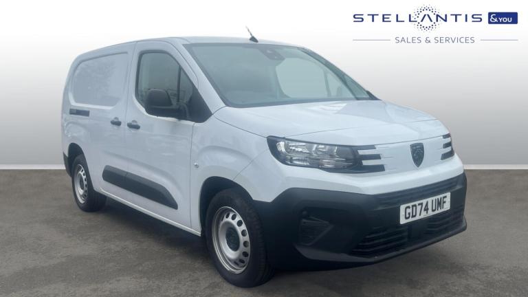 2025 Peugeot Partner 1.5 BlueHDi 850 Professional Long Crew Van Double Cab 6dr Diesel Manual LWB ...