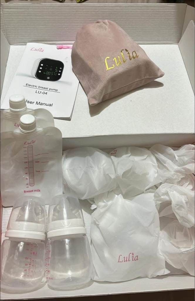 Electric breast pump