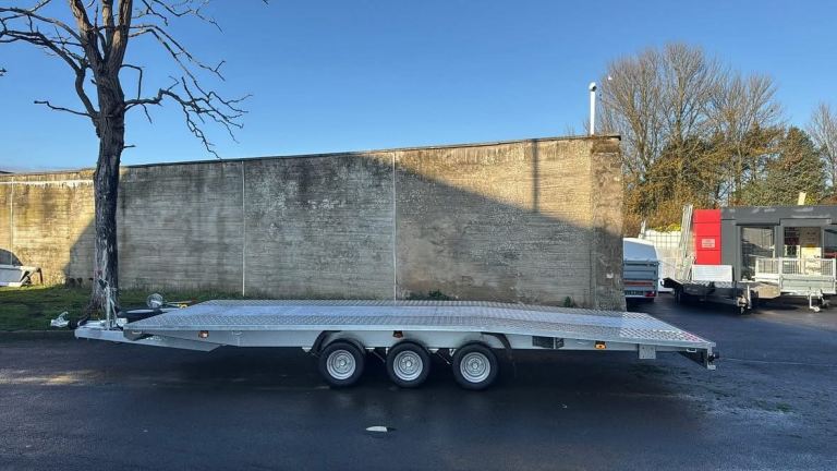BRAND NEW 5,5M X 2,1M TRI AXLE JUPITER CAR TRANSPORTER TRAILER 3500KG