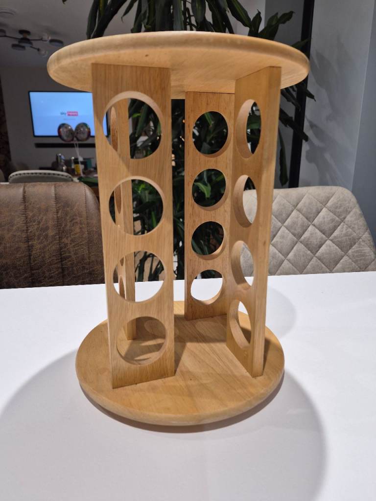 Wooden Spice Rack Carousel - As Good As New
