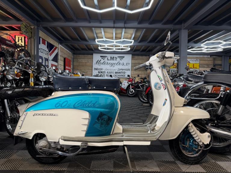 1965 Lambretta LI125 special, 186ccc upgraded, stunning scooter, ready to go