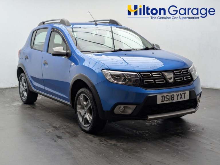 2018 Dacia Sandero Stepway 0.9 TCe Laureate Hatchback 5dr Petrol Manual Euro 6 (s/s) (90 ps) BLUE...