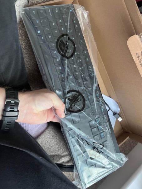 New Dell Black USB Keyboard – Still in Packaging