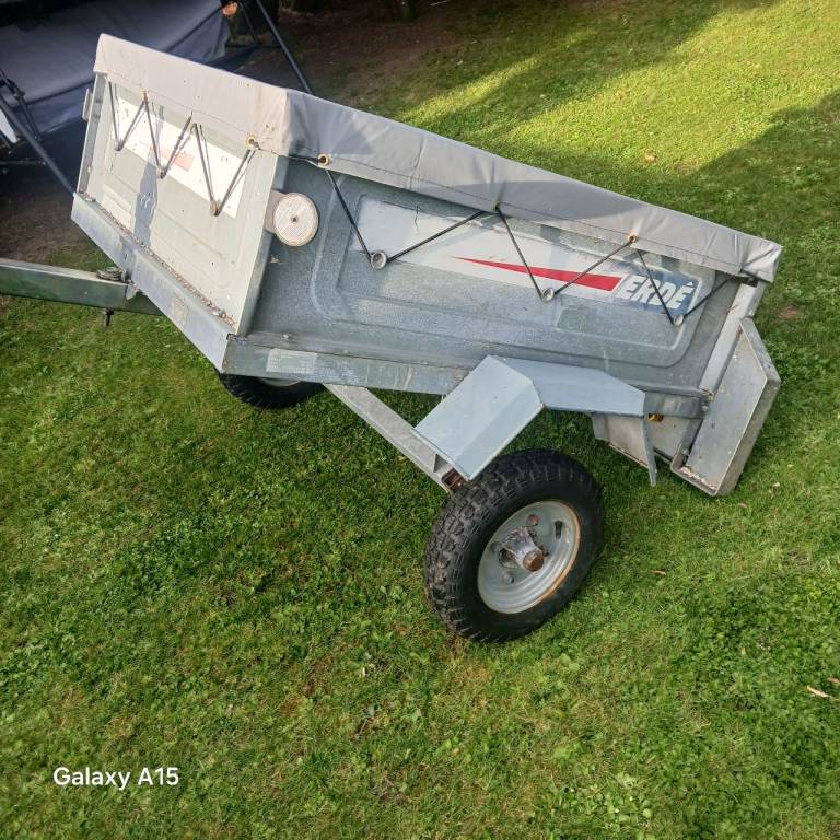 ERDE 102 TIPPING TRAILER CAMPING- GENERAL USE.