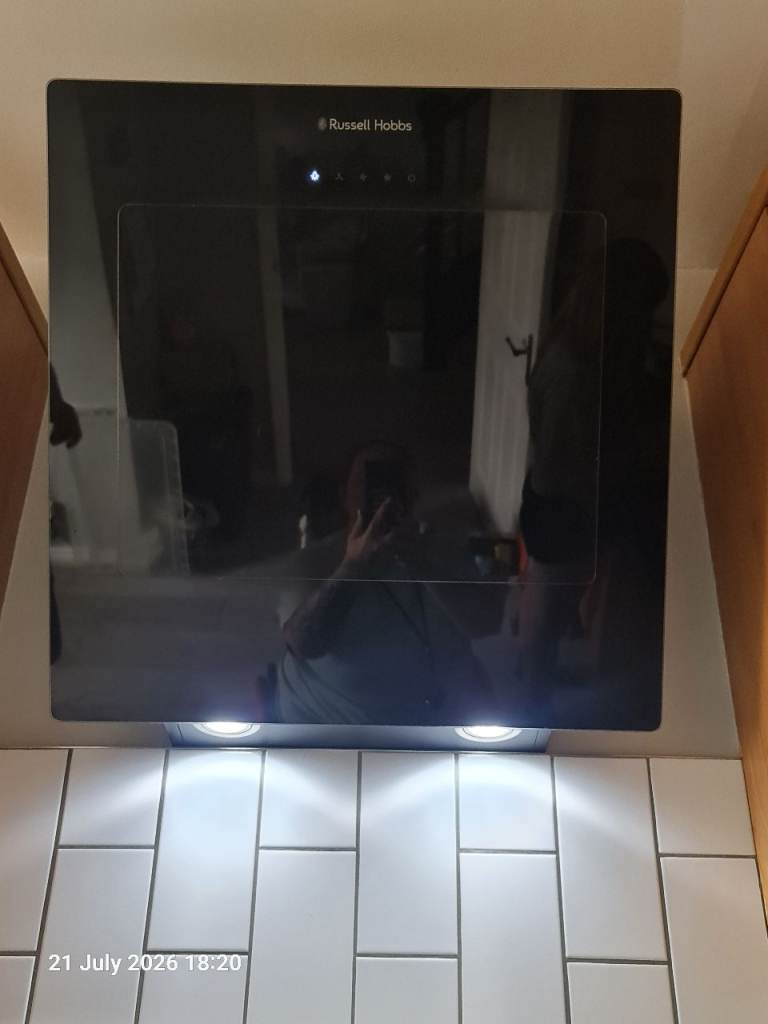 Russell Hobbs Black Cooker Hood - Good Condition