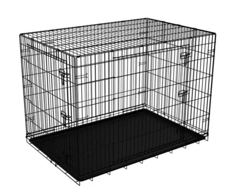 Double Door 54 inch Pet Cage - XXL