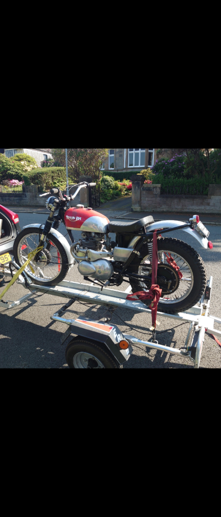 Triumph, Speed Twin Trials, 1965, 500 (cc)