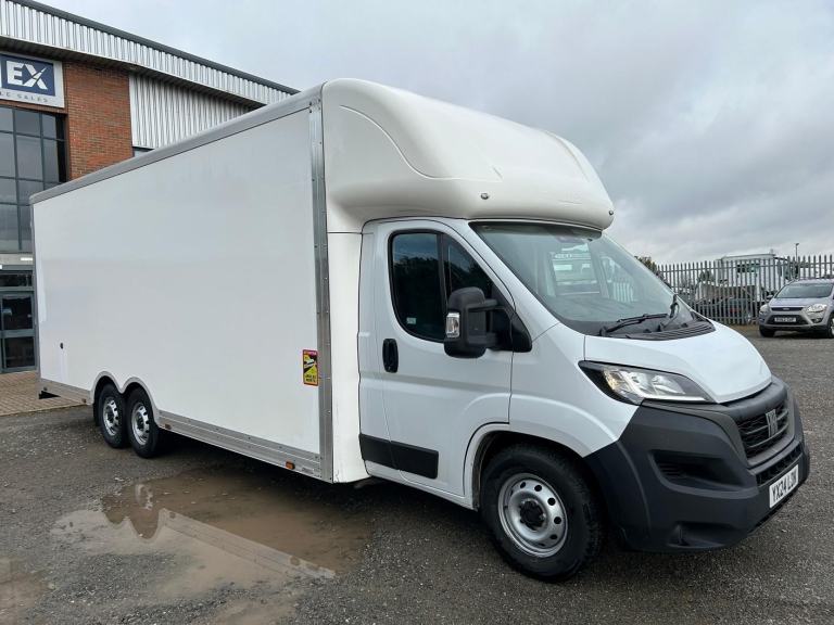 FIAT DUCATO 42 MAXI MULTIJET 180 6X2 5 TONNE REMOVAL/BOX TRUCK 2024 – YX24 LDK