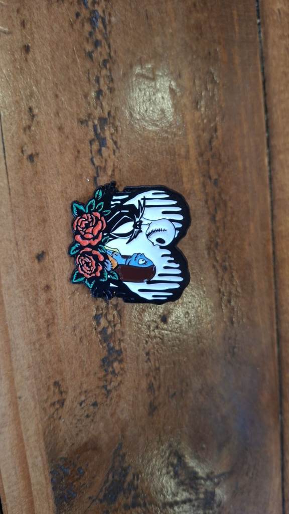 Sally & Jack Skellington Pin Badge