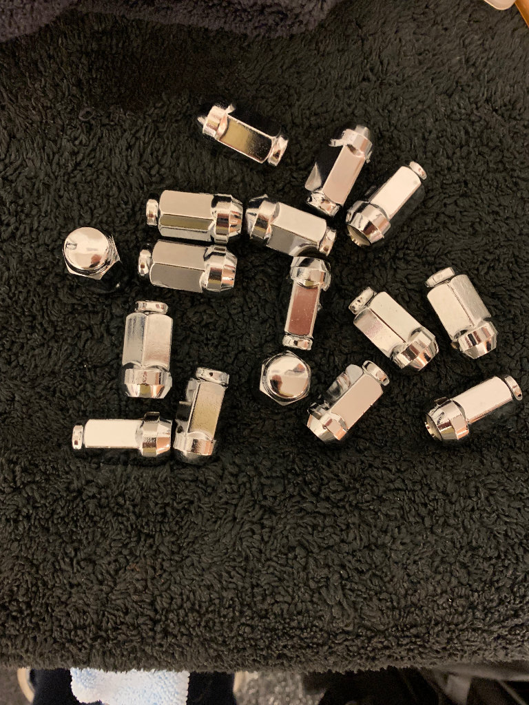 Rover classic mini wheel nuts 3/8 