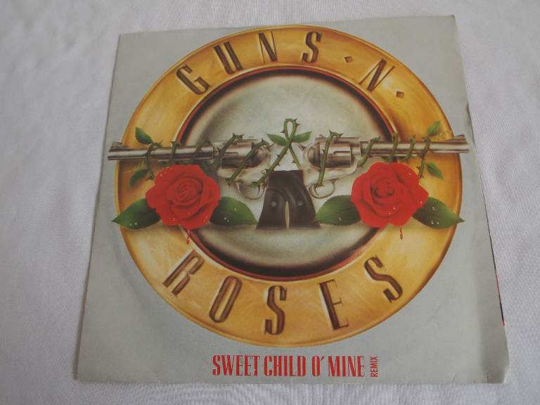 Guns and Roses - Sweet Child Of Mine (Remix) 7" Single Record Vinyl