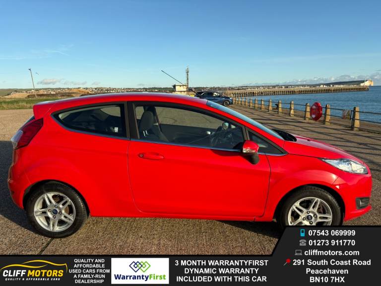 2013 Ford Fiesta Zetec - New Years MOT - £35 Road Tax - Low Mileage - 3 Month Warranty