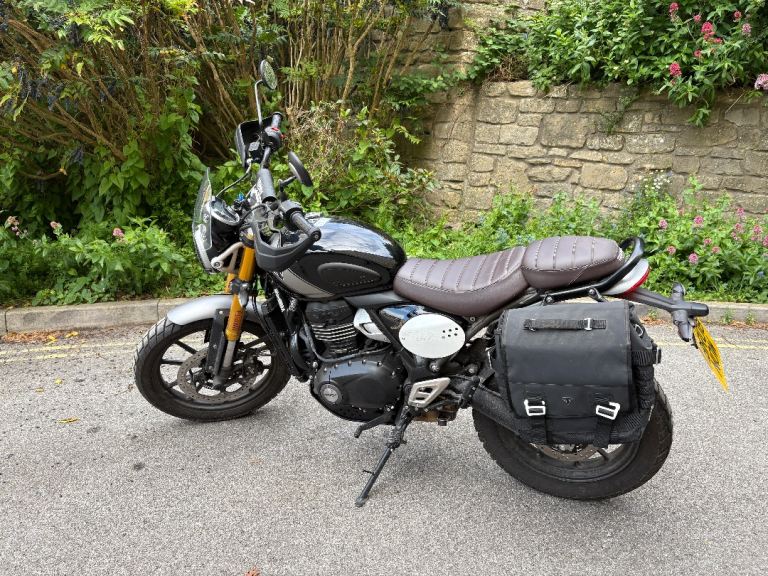 Triumph, SCRAMBLER 400X, 2024, 398 (cc) 695 miles