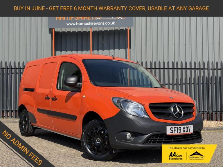 2019 Mercedes-Benz Citan 1.5 109 CDI BlueEfficiency Panel Van 6dr Diesel Manual L3 Euro 5 (s/s) (...