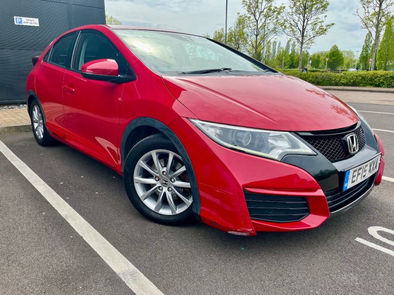 2015 Honda Civic 1.6 i-DTEC Diesel Manual ULEZ/CAZ, Full Service History, Long MOT