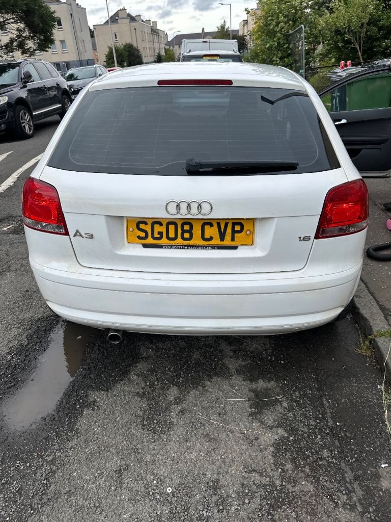 Audi, A3, Hatchback, 2008, Manual, 1595 (cc), 3 doors