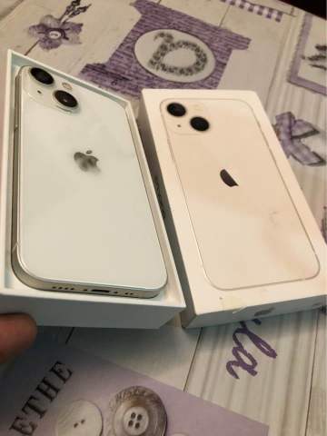 Apple iPhone 13 White – With Original Box, As Good As New IOS 26