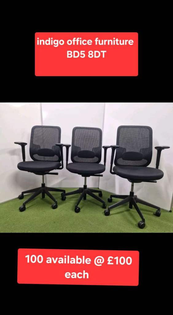 Orangebox do mesh back office chair (100 available)