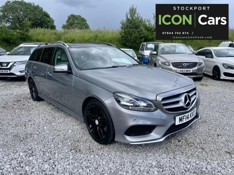 MERCEDES-BENZ E CLASS 2.1 E250 CDI AMG Sport Silver Auto Diesel 2014