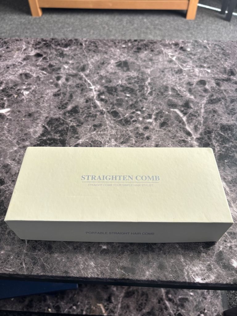 New Straighten Comb – Portable Hair Straightening Brush