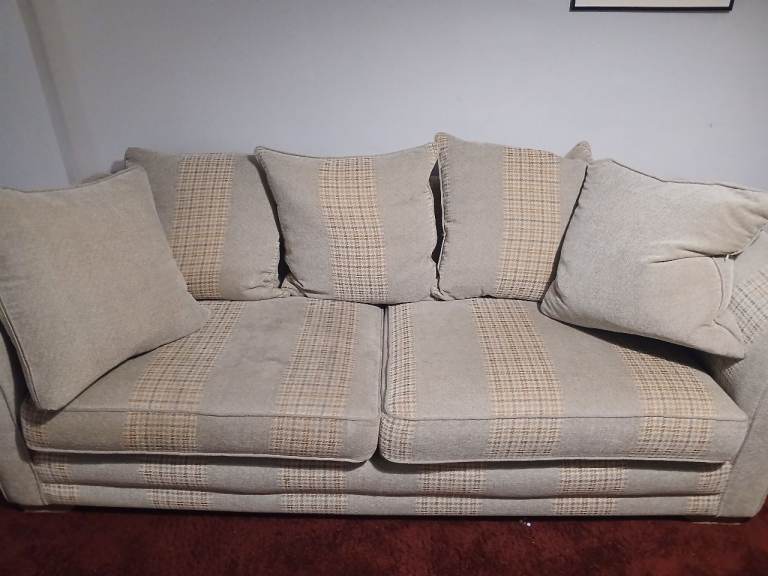 Grey 3 Seater Sofa