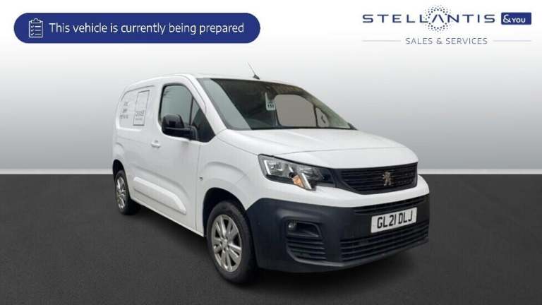 2021 Peugeot Partner 1.5 BlueHDi 1000 Asphalt Standard Panel Van 5dr Diesel Manual SWB Euro 6 (1 ...