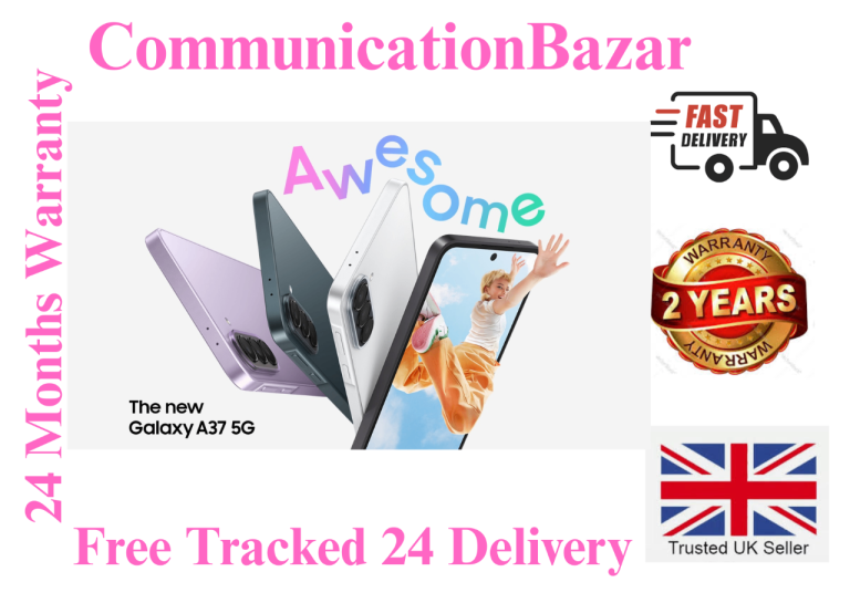Samsung Galaxy A37 5G, 128GB/256GB, D/S, Brand NEW, Sealed Box, Unlocked to all Network