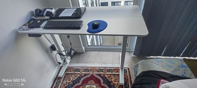 White Office Desk - Good Condition